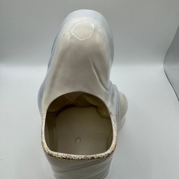 Virgin Mary Porcelain Planter, Vintage Japan #4157 - Picture 5 of 8